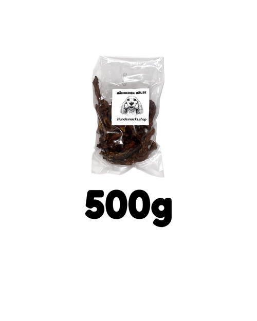 Hähnchenhälse für Hunde - Knuspriger Natur-Hundesnack